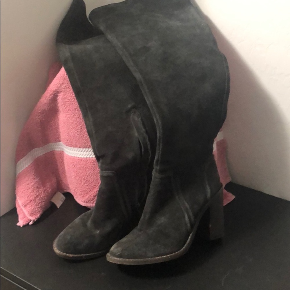 Knee high boots